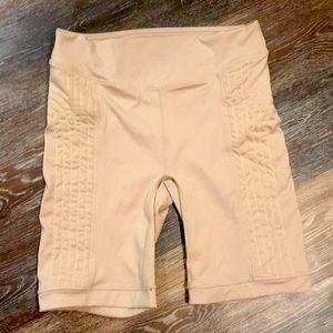 Fabletics quilted biker shorts